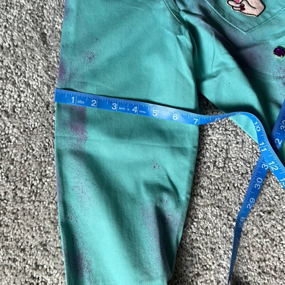 Handmade painted jacket. - Picture 17 of 17